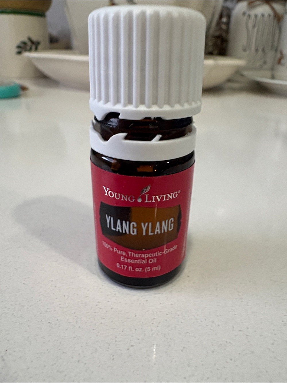 Young Living Ylang Ylang Essential Oil - Pink Label, White Cap